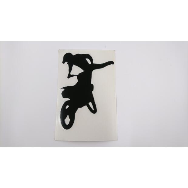 Aufkleber Freestyle MX Nac-Nac schwarz 10 x 135 cm