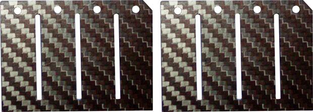 Carbon Membranzungen für CAGIVA MITO 125, W8, HUSQVARNA CR/WR 125 Bj. 88-93