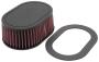 K&N Luftfilter für Suzuki GSXR 600 W Bj.97-00, GSXR 750 W Bj.96-99