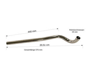 P 3 Tuning Krümmer für Hercules Sachs 504 505 Prima M 2 3 4 5 S linksabgehend