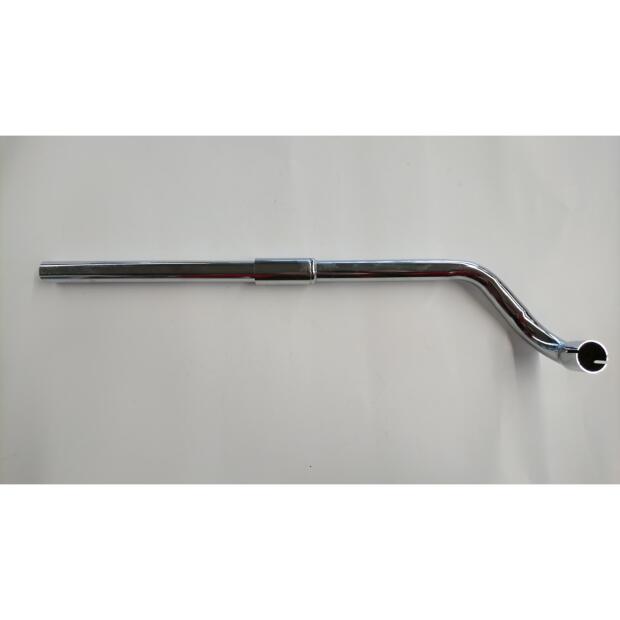 Krümmer für Hercules M1 2 3 4 5 6 50ccm chrom Orginalform linksabgehend