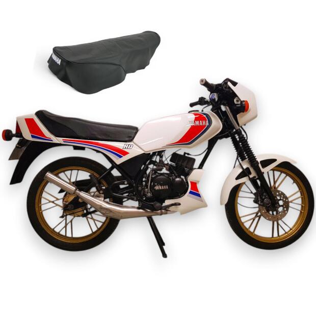 Sitzbezug für Yamaha RD50/80 MX schwarz