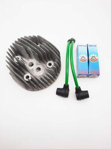 Zylinderkopf für VESPA PX 125 Doppel-Zündkerze...