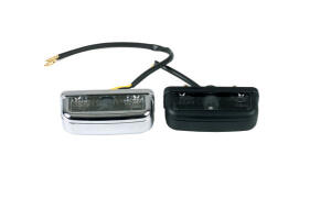 Kennzeichenleuchte schwarz Ca. 87/28/32mm