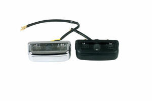 Kennzeichenleuchte schwarz Ca. 87/28/32mm