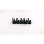 Kotflügelclips 7mm für Quad ATV UTV Motorrad Roller 10 Stück