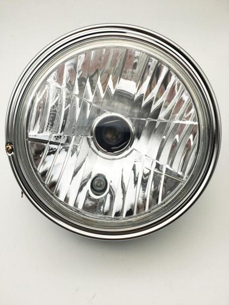 Klarglasscheinwerfer H4 mit E-Prüfzeichen