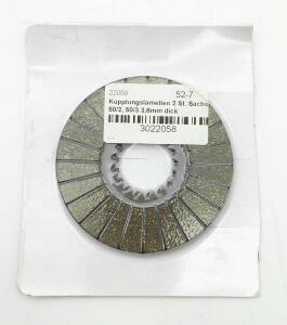 Kupplungslamellen 2 St. Sachs 50/2, 50/3 3,6mm dick
