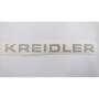 Aufkleber Schriftzug KREIDLER schwarz 18 x 15 cm