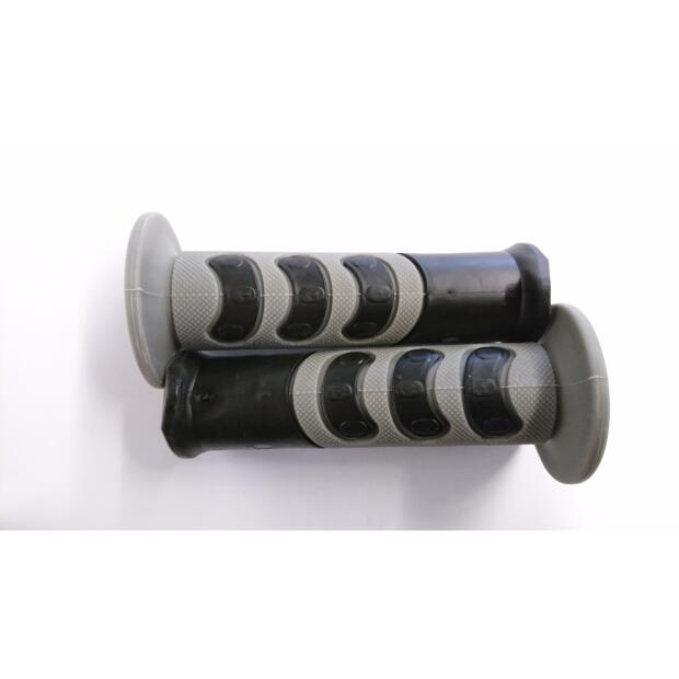 Griffgummi MX Competition grau-schwarz 22/25mm paarweise