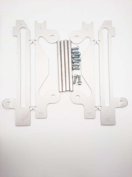 WRP Kühlerschutz passend für YAMAHA YZF 450 R Bj 06-09 aus Aluminium