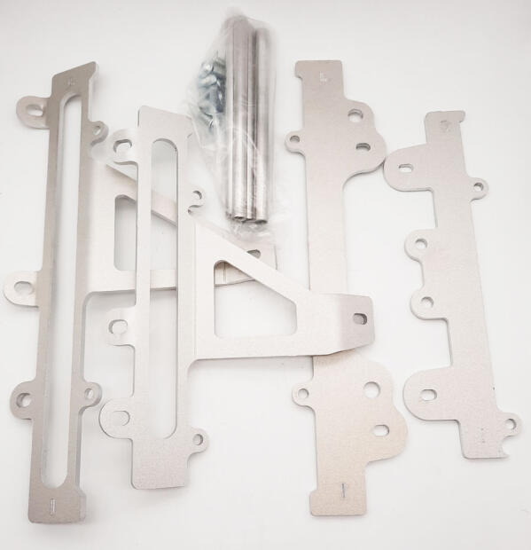 WRP Kühlerschutz Aluminium passend für KAWASAKI KLX 450 Bj 08-15 KXF 450 Bj 06-08