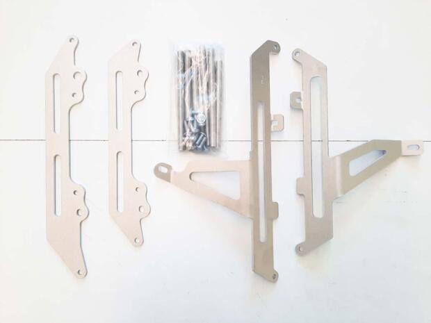 WRP Kühlerschutz Aluminium passend für HONDA CRF450X CRF 450 X Bj 05-07 WX-14013