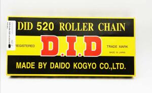 DID Kette 520 verstärkt 126 Glieder offen...