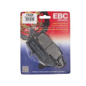 Brake pads set EBC FA229+FA231 Blackstuff for Kawasaki Z 750 / S