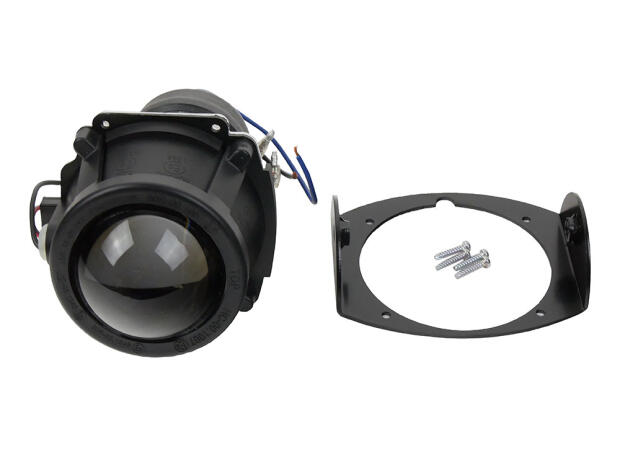 Headlamp ellipsoid H3 12V 55W high beam with E-mark