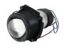 Headlamp ellipsoid H3 12V 55W high beam with E-mark
