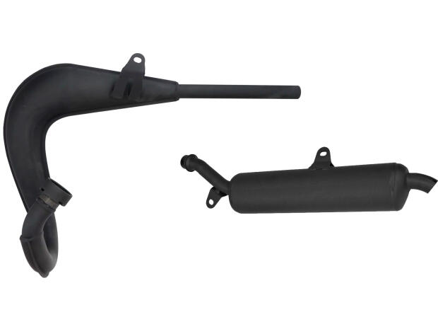 Exhaust Giannelli for Yamaha DT 50 R 3HL 82-89 street legal EC-homologation