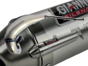 Giannelli exhaust for Yyamaha DT 125 R year 99-03 complete system aluminium