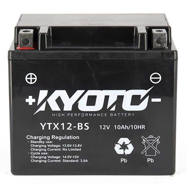 KYOTO battery suitable for DAELIM Roadwin 125 from year 08 onwards (YTX12-BS)