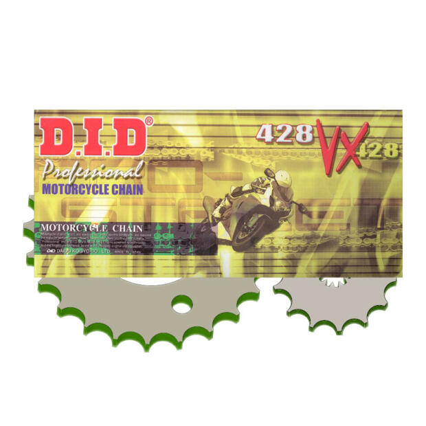 DID Kettensatz passend für YAMAHA 125 DT R/RE/X(ZB.4B,3RM,1DO1, Everts) Bj 90-03 Üb 16-57