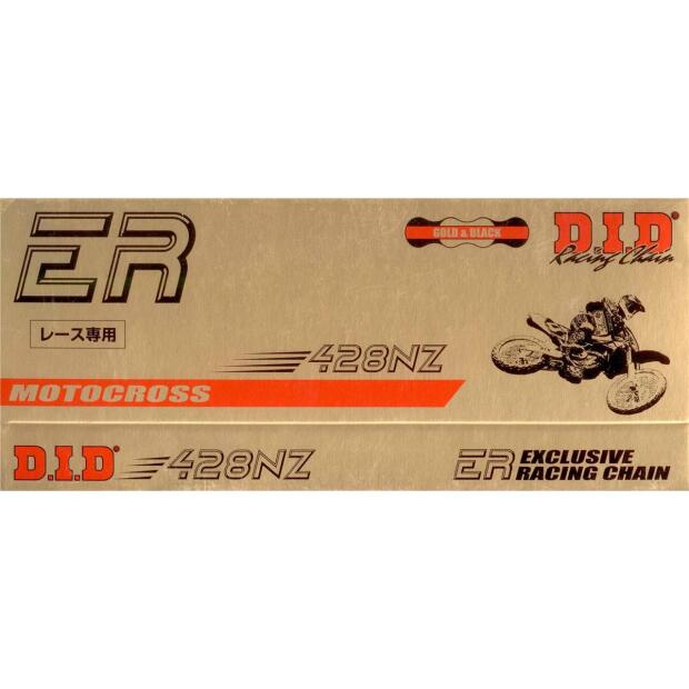 DID Kette 428NZ gold für SUZUKI GN125 (80km/h)(Ritzel 18Zahn-Aufnahme) Bj. 82-00