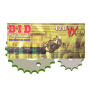 DID Kettensatz passend für SUZUKI 50 RM V,W,X,Y,K1(BIG WHEELS) Bj 97-01 Üb 13-48