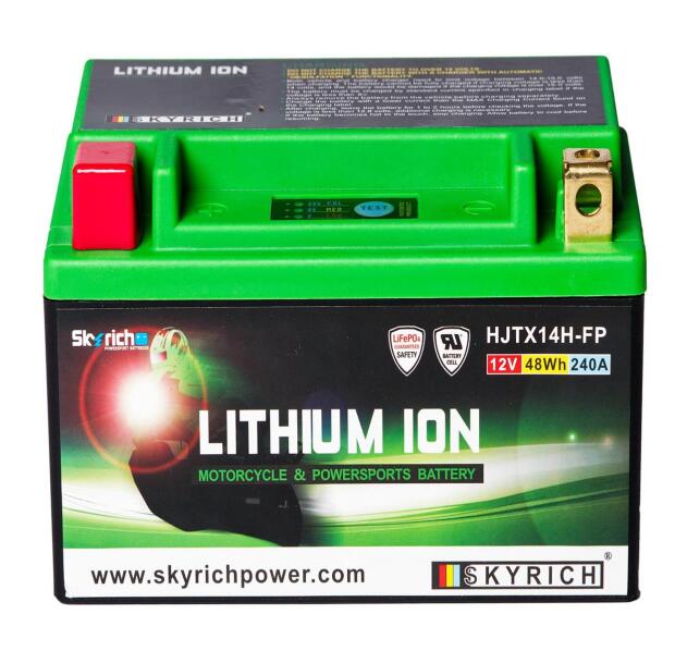 Batterie Lithium-Ion LiFePO YTX14H-BS / YTX14-BS / HJTX14H-FP