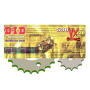 DID chain kit suitable for SUZUKI 600cc GSX F (K,L,M) year 89-91 ratio 14-46