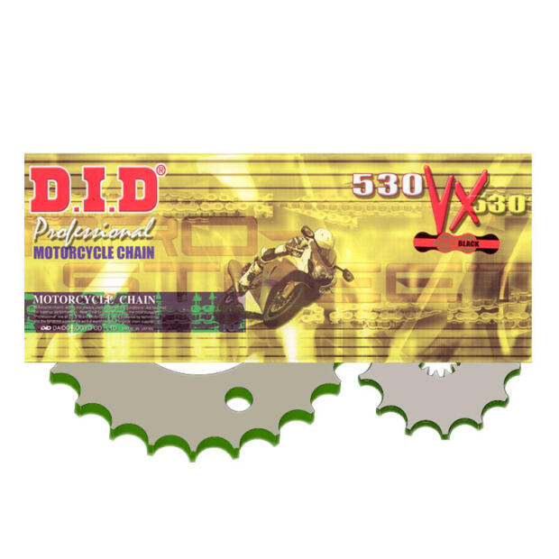 DID Kettensatz passend für TRIUMPH 1200 Daytona FGST Nr. 9803 Bj 93-98 Üb 18-44