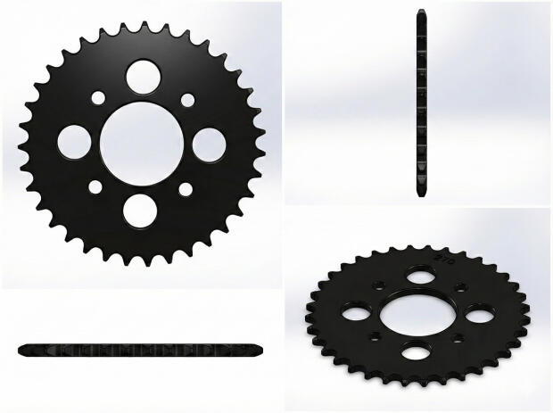 Kettenrad Kreidler Florett50 Mokick LH Typ K54/32D Baujahr 74- mit 36 Zähnen