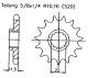 Ritzel für KTM SMC660 Alukettenrad Baujahr 02-04 mit 16 Zähnen
