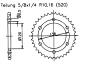 Kettenrad YAMAHA TDR250  Baujahr 88-90 mit 45 Zähnen