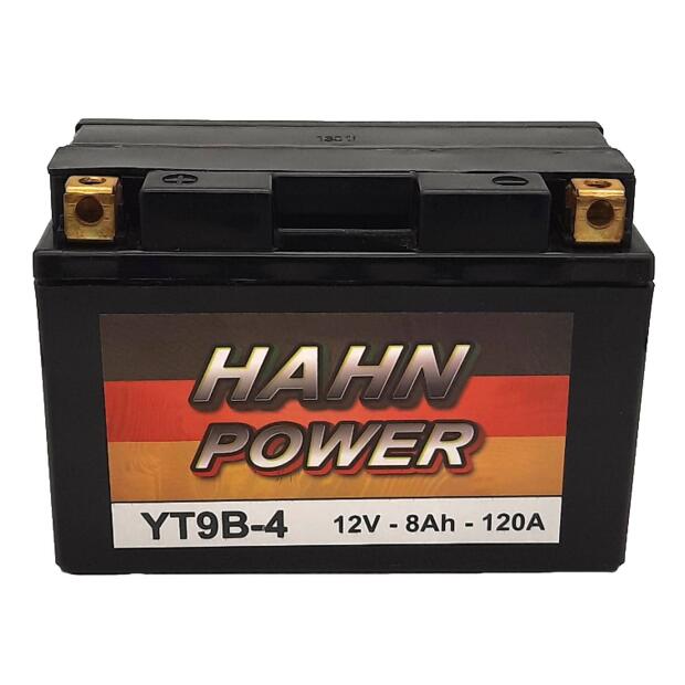 Batterie passend für YAMAHA YP400 Majesty Bj 04-13 YT9B-BS Wartungsfrei