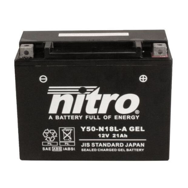 NITRO Batterie für ARCTIC CAT 4 Stroke Trail, Touring Bj 02-03
