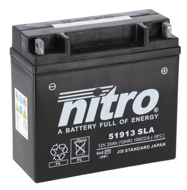 NITRO Batterie passend für BMW K75 Bj 93-95 (51913)