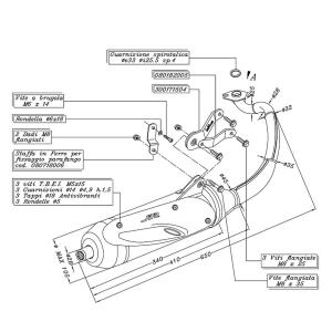 SITO Auspuff passend für GENERIC ATU 50ccm Explorer...