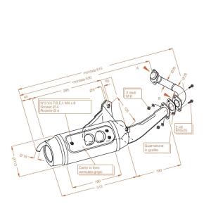 SITO Auspuff passend für PIAGGIO Zip 50ccm 50 KAT Bj...