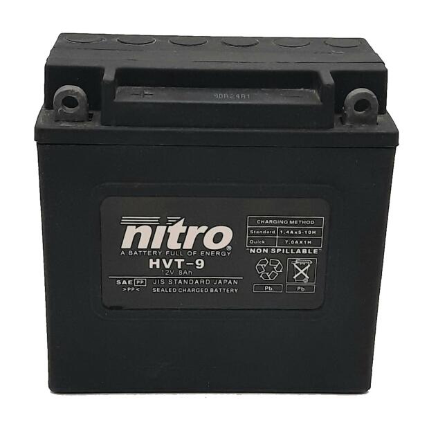 NITRO HVT-Batterie passend für SUZUKI GT500 Titan Bj 76-77