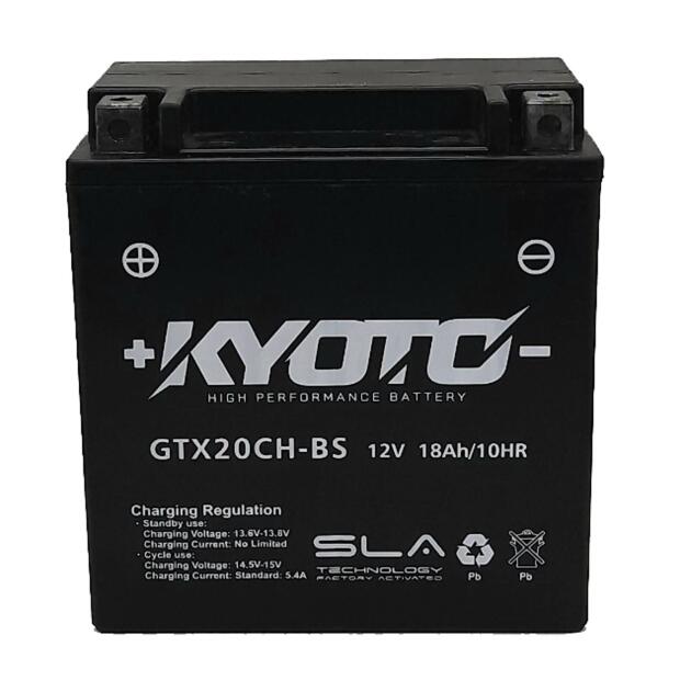 KYOTO Batterie passend für POLARIS Switchback, RMK Bj 11-13 (YTX20CH-BS)