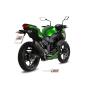 MIVV Auspuff für Kawasaki NINJA 300 13-16 SUONO Edelstahl Carbon-Endk. SLIP-ON