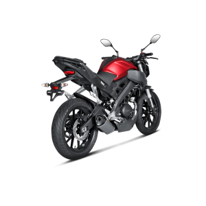 Auspuff für 125 ccm YAMAHA MT-125 Bj.14-16 Komplettanlage AKRAPOVIC