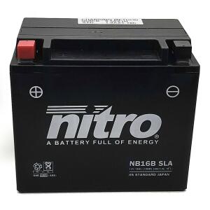 NITRO Batterie passend für HARLEY-DAVIDSON FX Series...