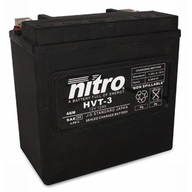 NITRO HVT-Batterie passend für KAWASAKI 4x4 Advantage Classic Bj 02-03