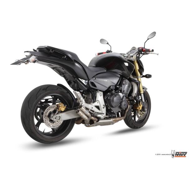 MIVV DOUBLE GUN FULL TITANIUM SLIP-ON für HONDA CBR 600 F 600 ccm Bj. 11-13