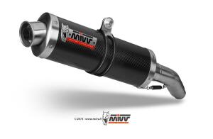 MIVV EXHAUST SUZUKI GSX-R 600 bj.01-03 (Oval, Carbon,...