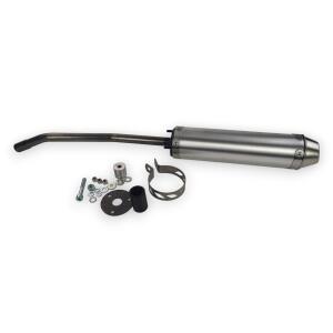Auspuff passend für DERBI Senda 50ccm 50 R Bj 99-09 Endtopf Alu