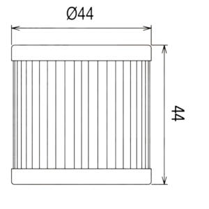 Oil filter stainless steel for Suzuki LTZ/DR-Z 400 LTR 450 KFX/DVX/KLX 400