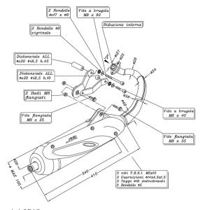 SITO Auspuff passend für GILERA Runner 50ccm 50 SP...