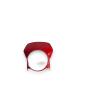 Headlight mask suitable for HONDA XL 500 R red